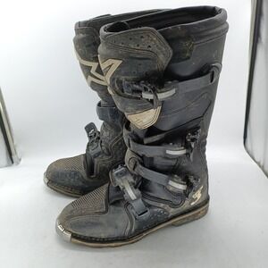 Alpinestars Tech 3 Mens 11 Black Motocross Motorcycle Boots Off Road s16